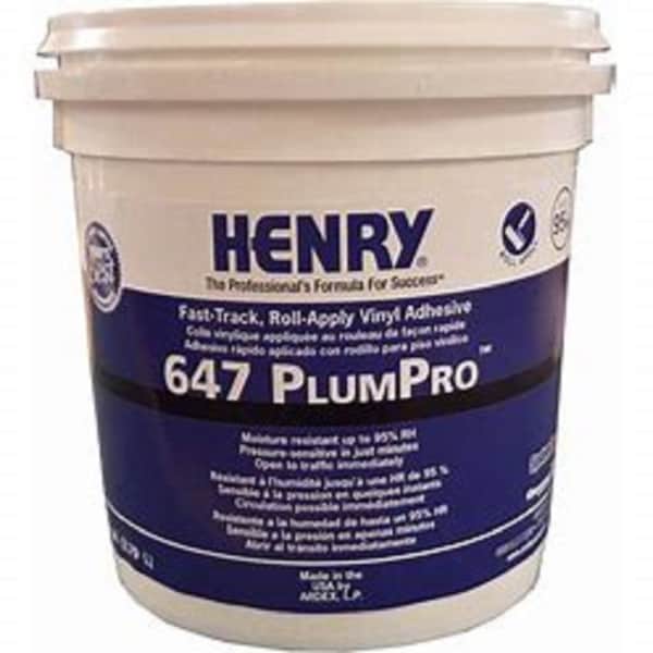 Henry 647 PlumPro Fast-Track, Roll-Apply Vinyl Adhesive 1 GAL